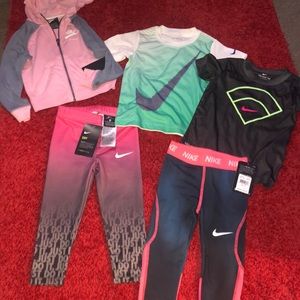 Girls Nike lot all new with tags